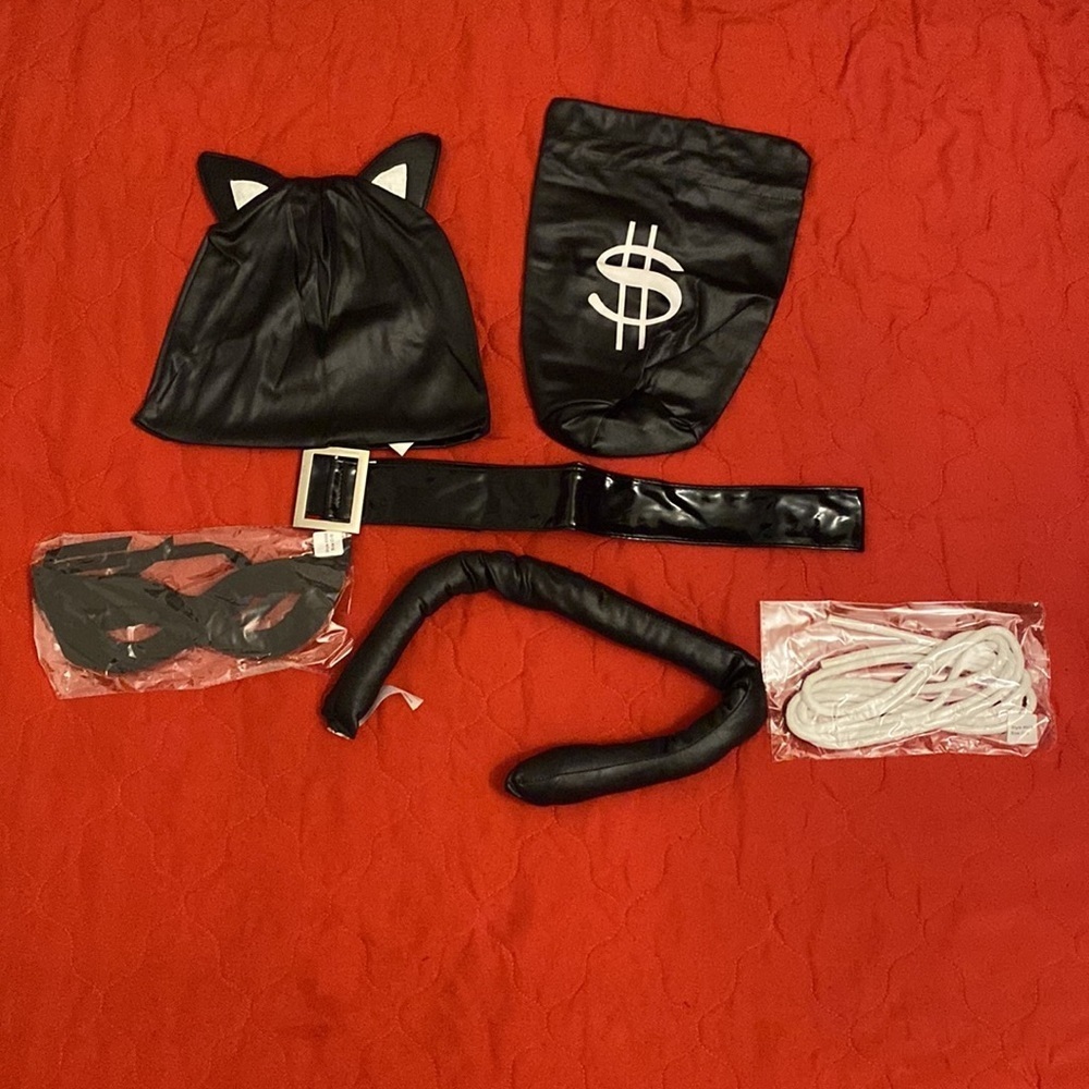 Cat Burglar Accessories 6 Piece Set NIP